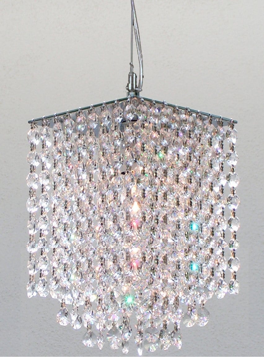 Light Crystal Chandelier – For a more traditional chandelier 