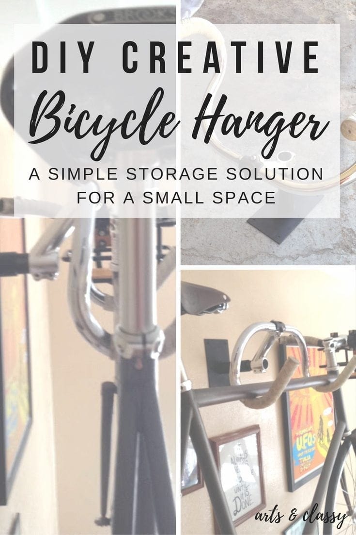 DIY Creative Bicycle Hanger Simple Storage Solution