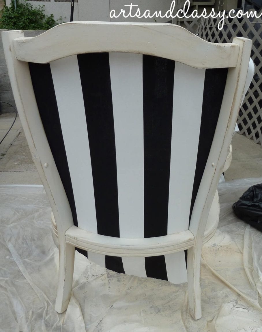 DIY Tutorial Cane Back Chair Makeover in 10 Steps Arts and Classy