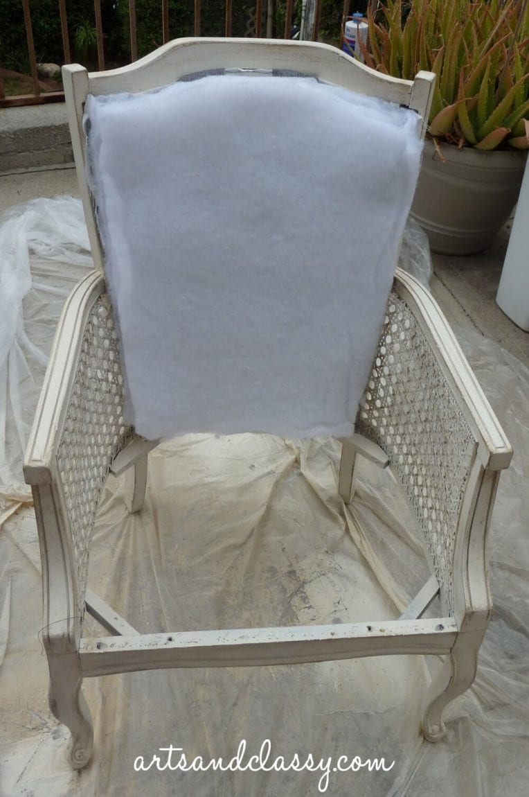 DIY Tutorial Cane Back Chair Makeover in 10 Steps Arts and Classy