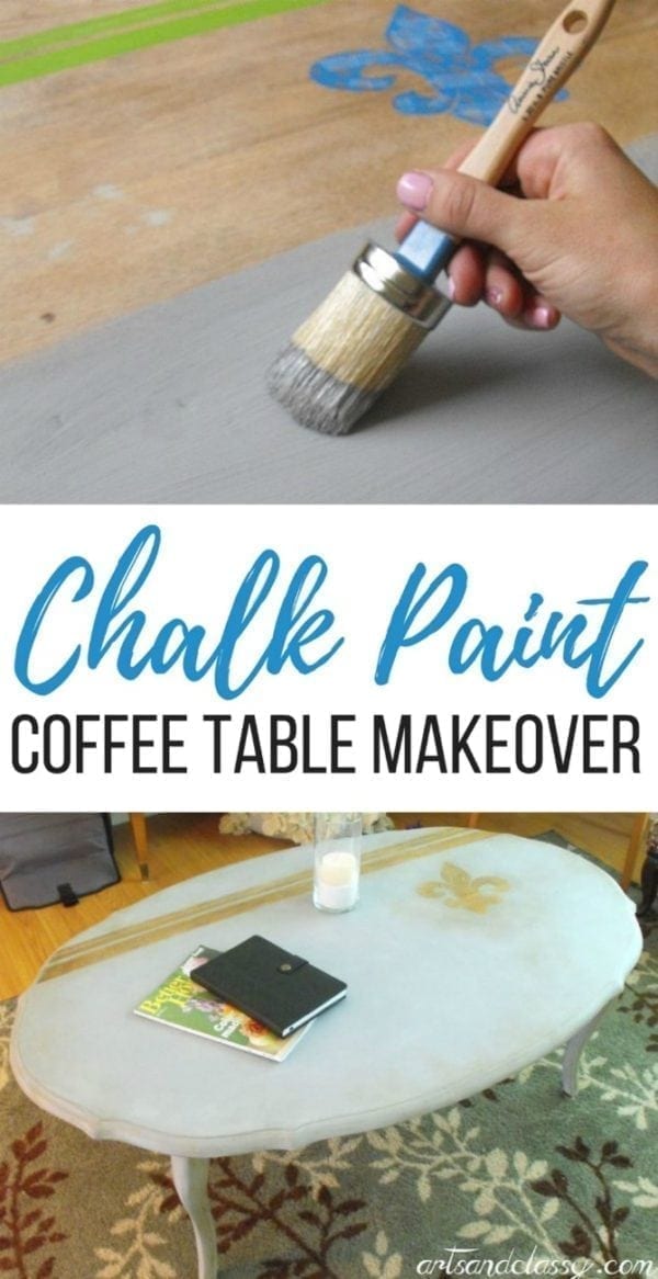Do it Yourself Coffee Table Makeover with Chalk Paint® – Arts and Classy