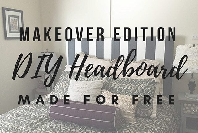 Makeover Edition: DIY Upholstered Headboard Made For Free