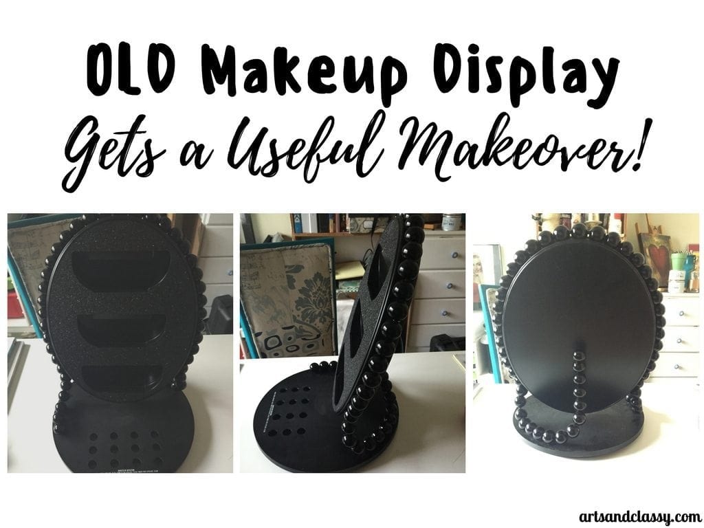 Old Makeup Display Gets a Useful Makeover