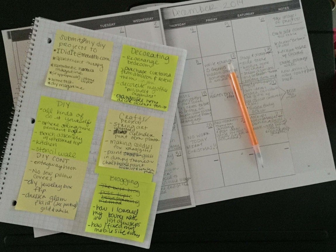 How I am making money with this awesome editorial planner. Planning ahead is so essential