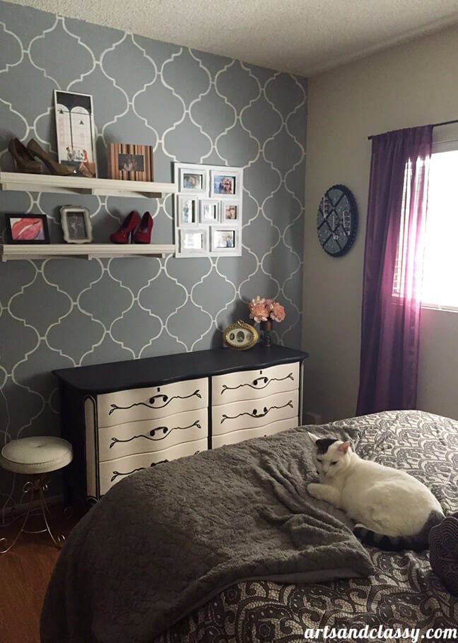 Makeover Edition : Bedroom with Vintage Glam Twist