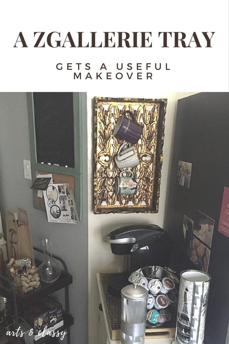 A ZGallerie Tray Gets a Useful Repurposing #30dayflip