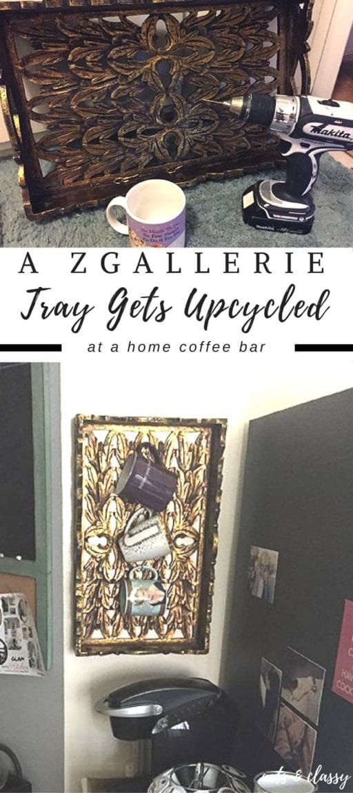 A ZGallerie Tray Gets a Useful Repurposing #30dayflip