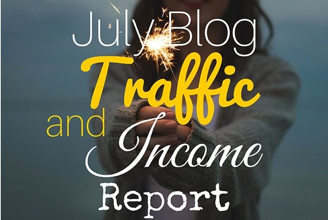 Blog Traffic and Income Report : How I made $2,720.33 in July