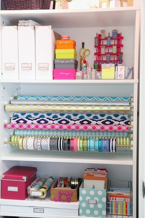 22 Creative Arts & Crafts Storage Inspiration