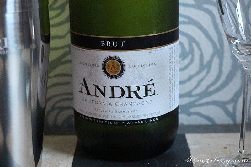 Epic with Andre DIY Guestbook Upcycled Champagne bottle 15