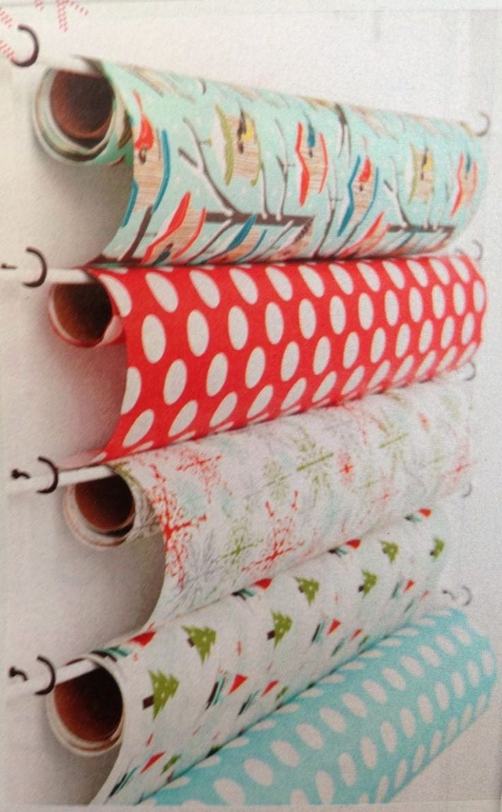 Wrapping paper storage