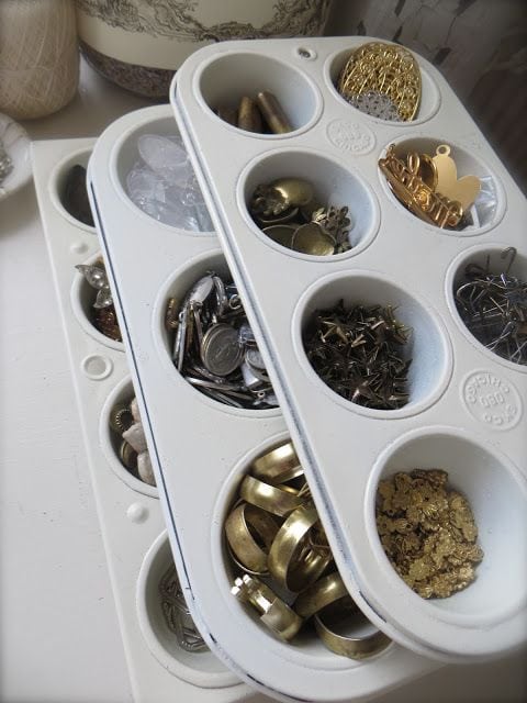 small bead and button storage
