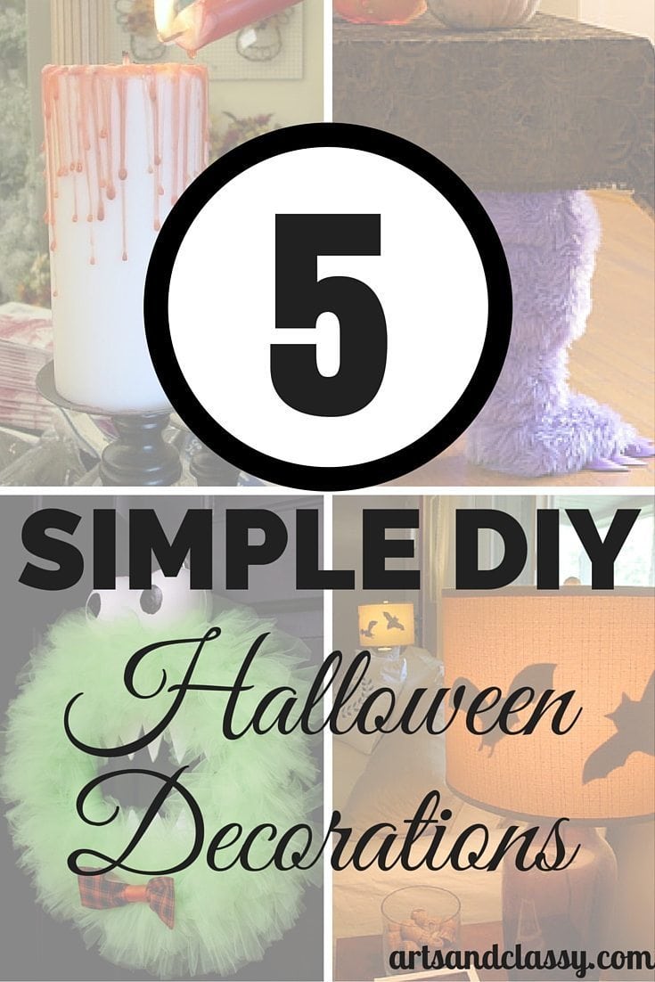 5 Simple DIY Halloween Decorations