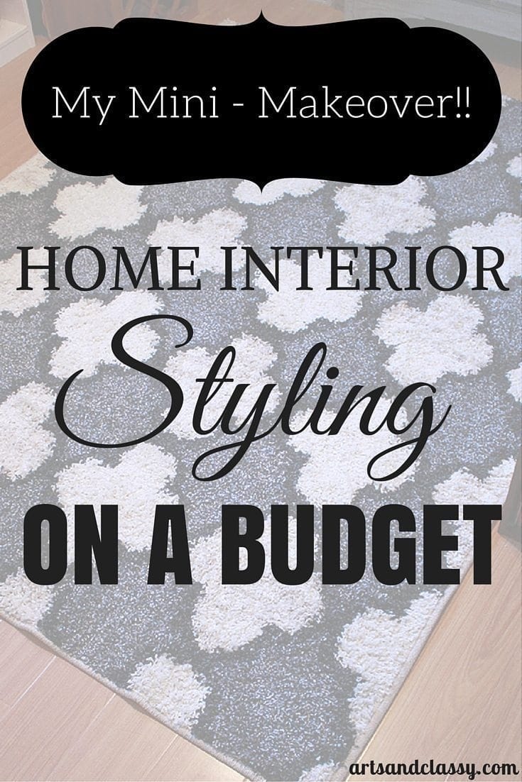 My Mini Makeover - Home interior styling on a budget! #Home #interiorstyling #shop