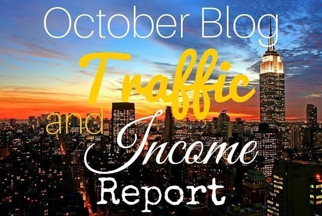 Blog Traffic and Income Report : How I made $4,374.12 in October