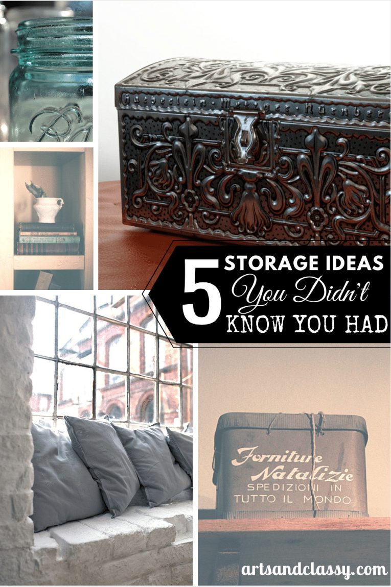 5 Storage Ideas Your Didn't Know Your Had