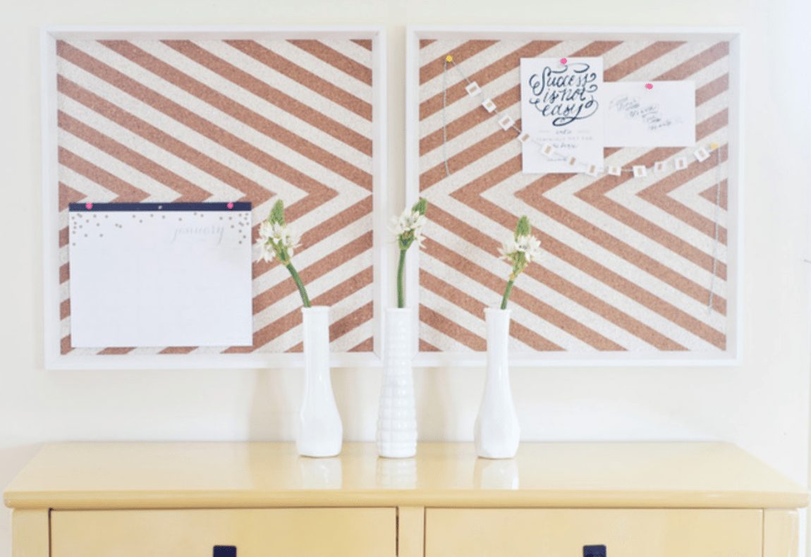 DIY Projects To Make Your Rental Home Look More Expensive-corkboard