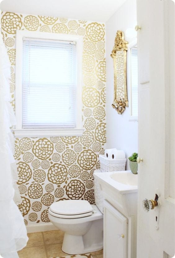 DIY Projects To Make Your Rental Home Look More Expensive-decal wallpaper