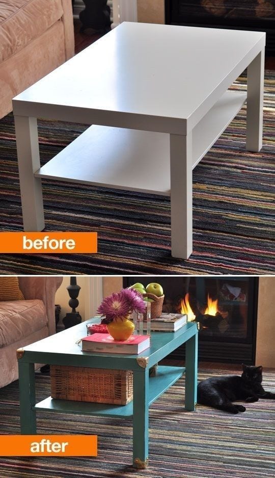 Make over your existing decor and furniture.