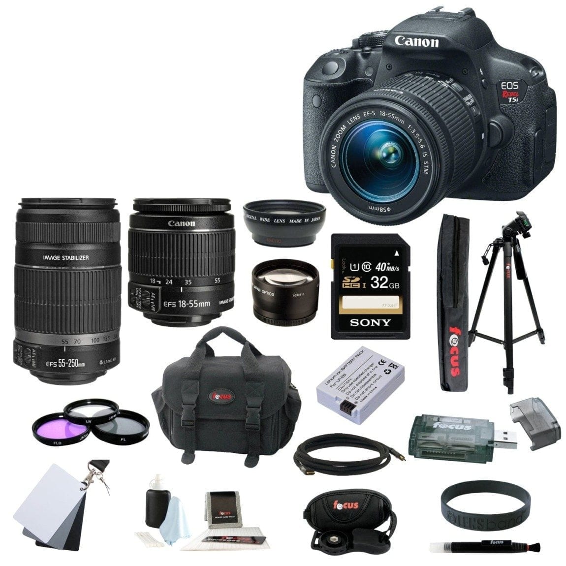 Canon tT5i Camera bundle