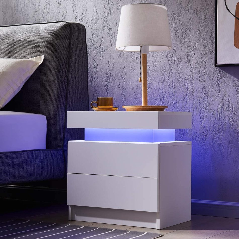 13 Chic Nightstands On a Budget Under $150 on Amazon