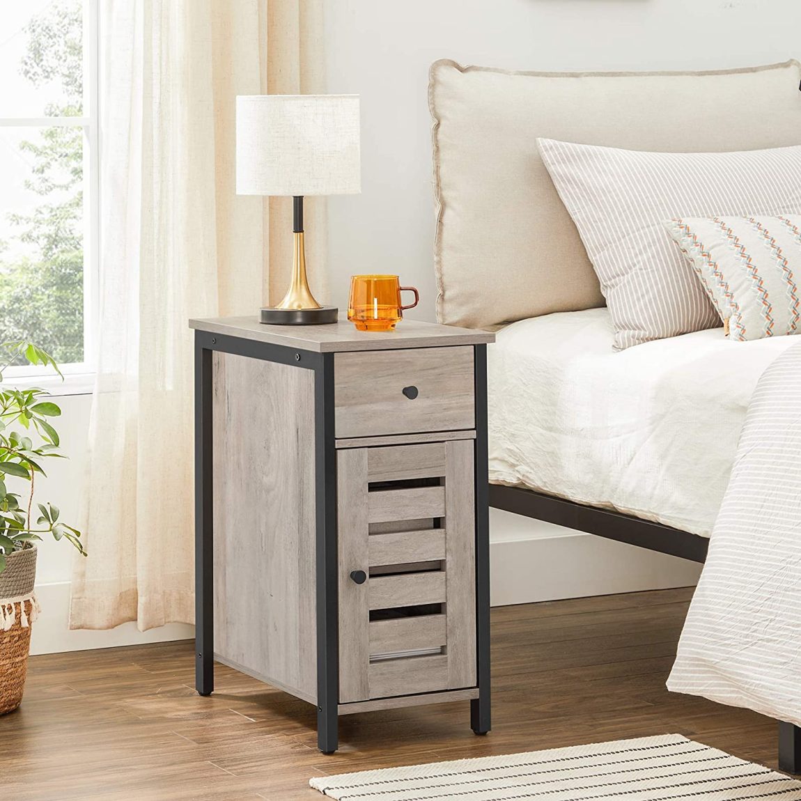 13 Chic Nightstands On a Budget Under $150 on Amazon