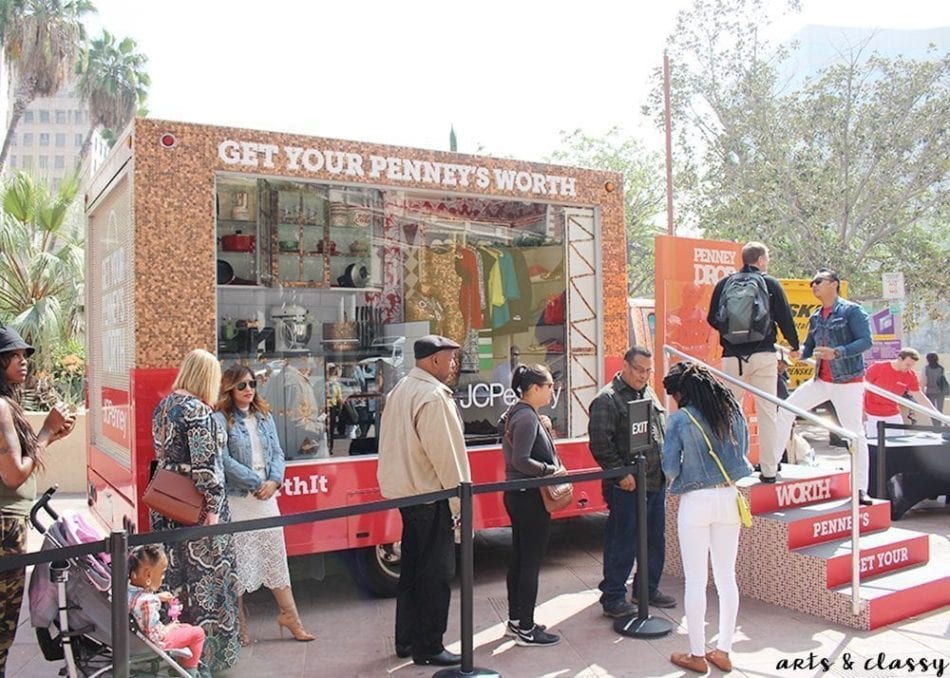 Get Your Penny's Worth Truck - Giving away prizes