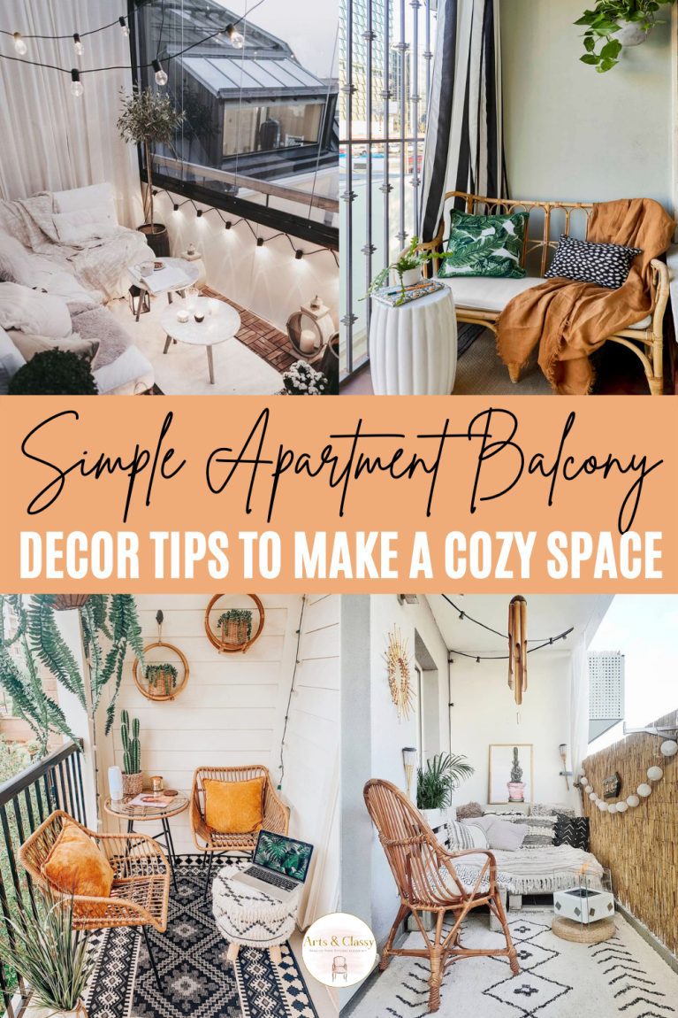 9 Simple Apartment Balcony Decor Tips To Make a Cozy Space