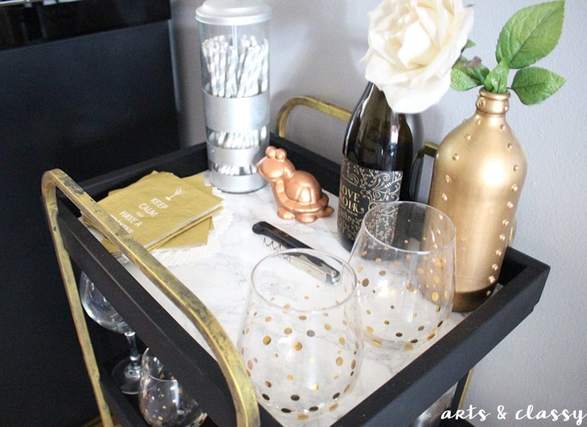 how-to-make-an-elegant-wine-bar-in-a-small-rental-kitchen