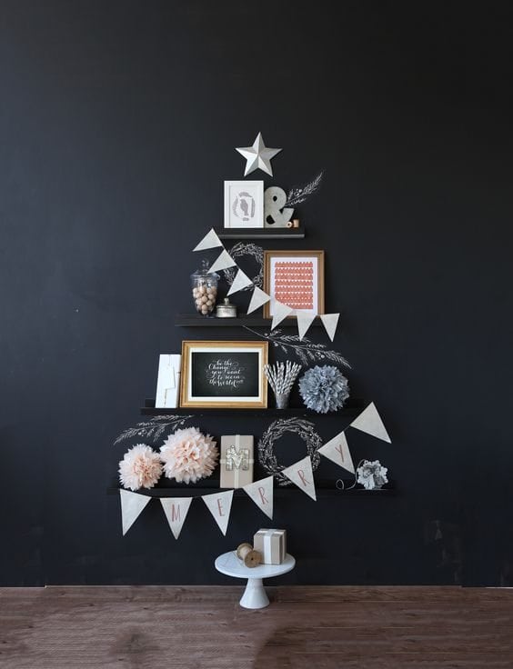 13 Creative Ways To Make a Christmas Tree in Small Spaces