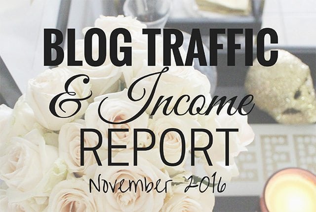 Blog Traffic and Income Report : How I made $2,096.42 in November