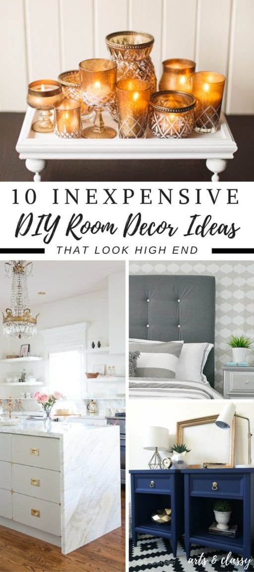 10 Cheap DIY  Projects for your Home Arts and Classy 