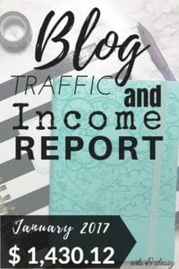 Blog Traffic and Income Report - How I made $1,430.12 in January. I am spilling the details over on the blog. This is perfect for newbie and seasoned bloggers!