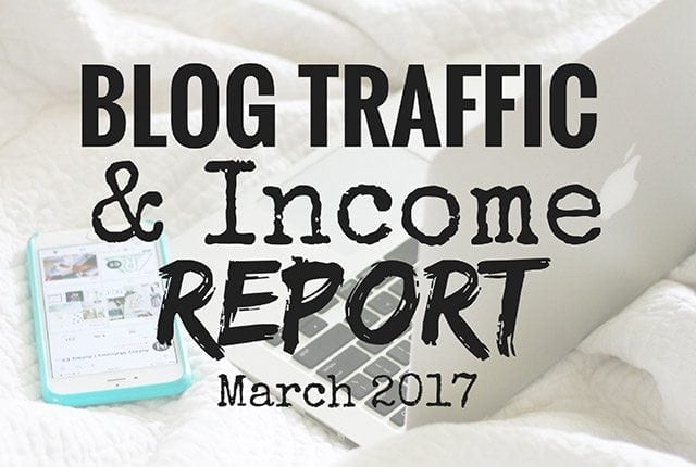 Blog Traffic and Income Report : How I made $1,451.66 in March