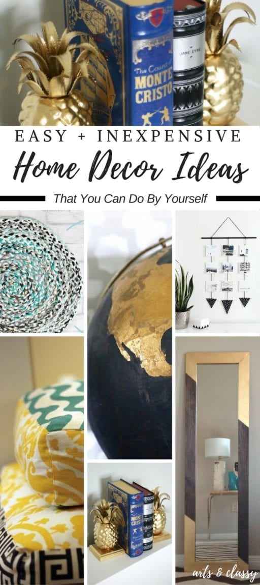 Save money on home decor by creating inexpensive home decor that is custom to you and your style. I assure you that some of your decors will become conversation starter pieces. #homedecorideas #thriftstorefinds #thriftstoredecor