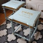 DIY Projects - End Tables Makeover Tutorial