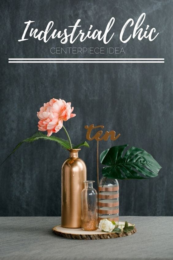 DIY Wedding - Industrial Chic Decor Ideas + Inspiration