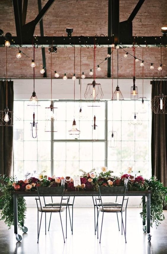 DIY Wedding - Industrial Chic Decor Ideas + Inspiration