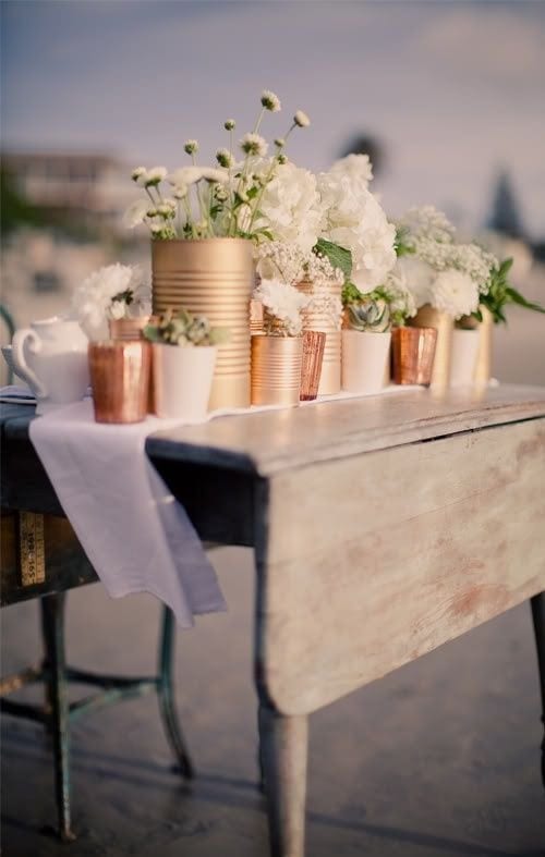 DIY Wedding - Industrial Chic Decor Ideas + Inspiration