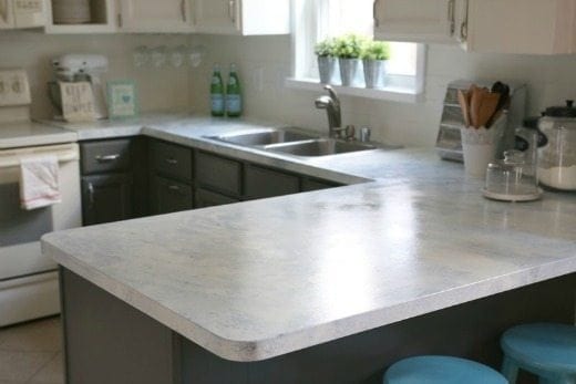 Marble Painted Countertops