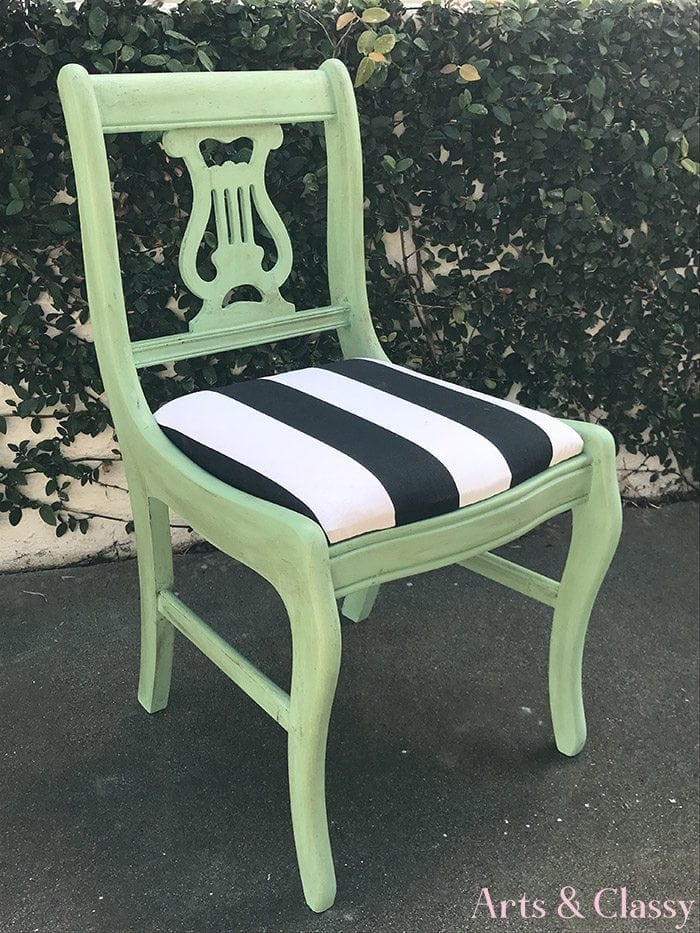 A Lyre Chair Find Gets A Makeover (With Photos)