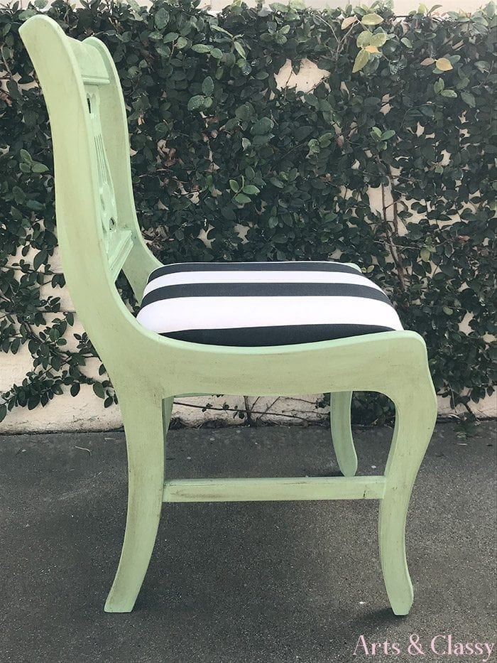 A Lyre Chair Find Gets A Colorful Makeover (With Photos)