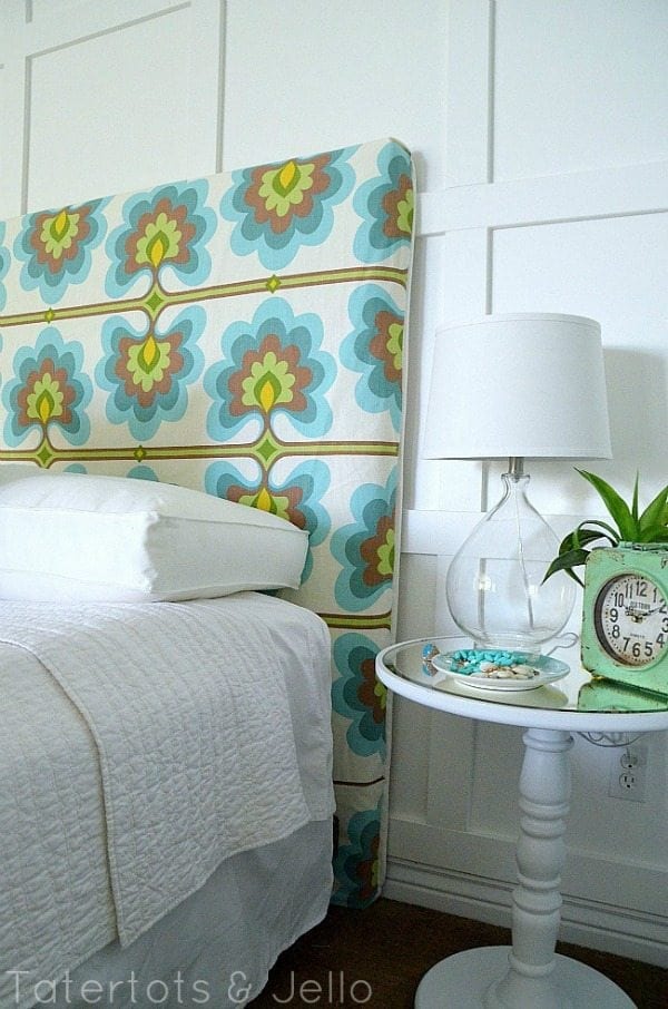 diy headboard slipcover