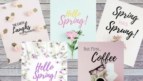 Make This Spring Unforgettably Stylish - Get 6 FREE Glam Printables ...
