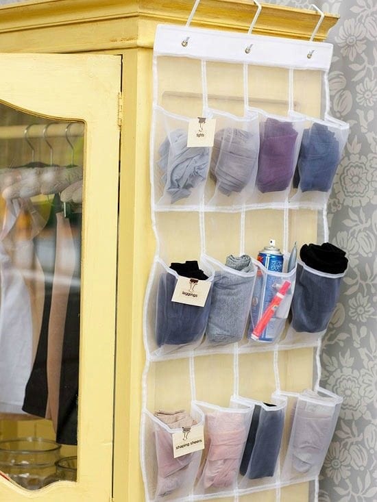 Keep your clothes and accessories in line with these Bedroom Closet Storage Hacks. I'm sharing 14 favorite DIY organizing solutions to keep your closets tidy while on a budget.