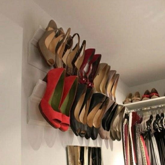 Keep your clothes and accessories in line with these Bedroom Closet Storage Hacks. I'm sharing 14 favorite DIY organizing solutions to keep your closets tidy while on a budget.