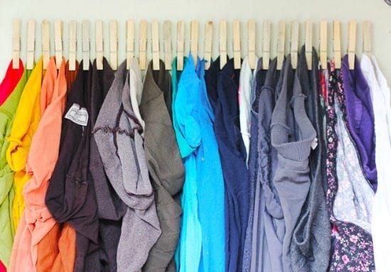 Keep your clothes and accessories in line with these Bedroom Closet Storage Hacks. I'm sharing 14 favorite DIY organizing solutions to keep your closets tidy while on a budget.