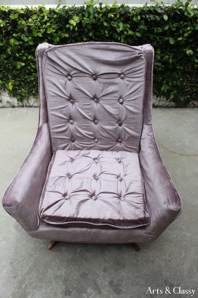 Vintage Leather Rocker Transformation: Before and After Reveal!