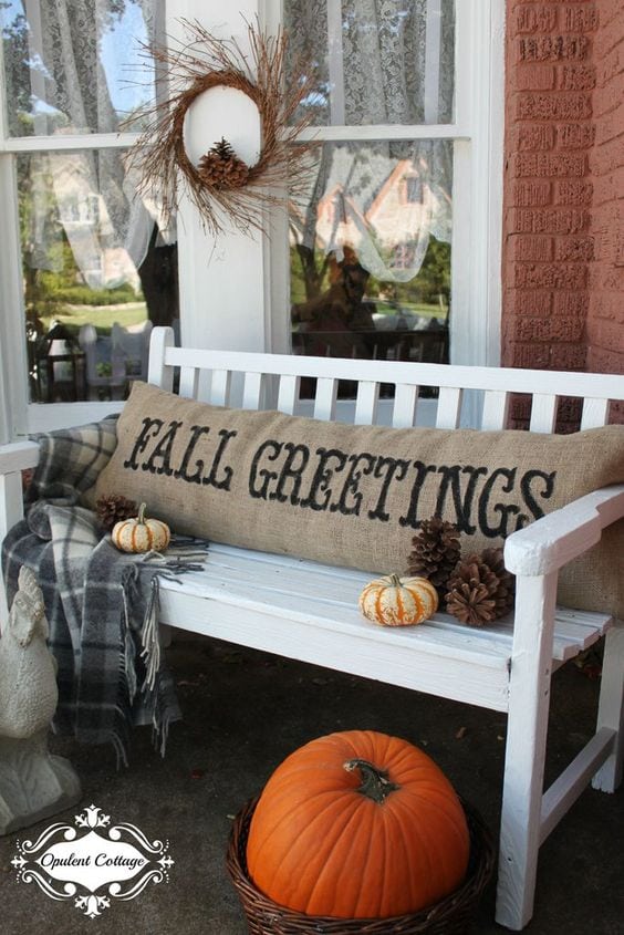 8 Tips on How to Decorate Your Porch for Fall + Free Printables