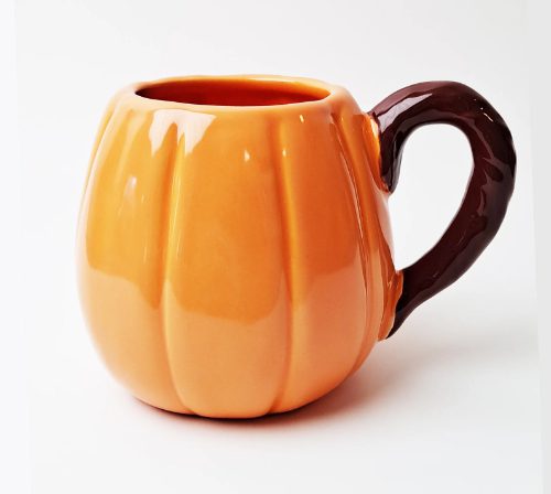 Light Orange Pumpkin Mug